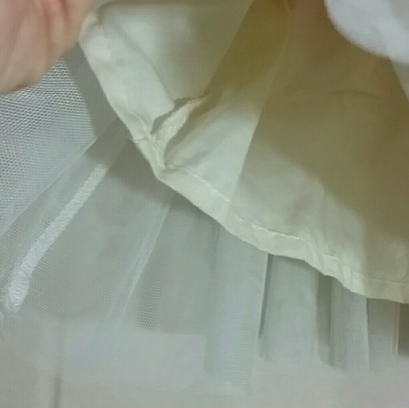 🎀Jessica Simpson Bridal Rose Tulle Dress🎀 - Picture 7 of 8